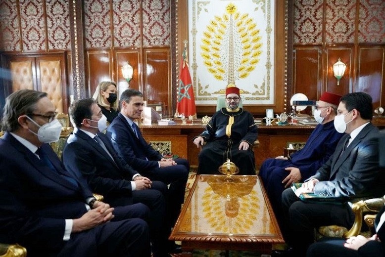 Déclaration conjointe adoptée au terme des discussions entre le Roi Mohammed VI et Pedro Sanchez